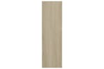 vidaXL 806751 Wall Shoe Cabinet White And Sonoma Oak 80x18x60cm Engineered Wood vidaXL 806751 Wall Shoe Cabinet White And Sonoma Oak 80x18x60cm Engineered Wood