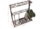 Esschert Design 411474 Boot Rack Size S Cast Iron Lh58 Esschert Design 411474 Boot Rack Size S Cast Iron Lh58