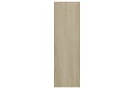 vidaXL 806752 Wall Shoe Cabinets 2 Pcs White&sonoma Oak 80x18x60cm Engineered Wood vidaXL 806752 Wall Shoe Cabinets 2 Pcs White&sonoma Oak 80x18x60cm Engineered Wood