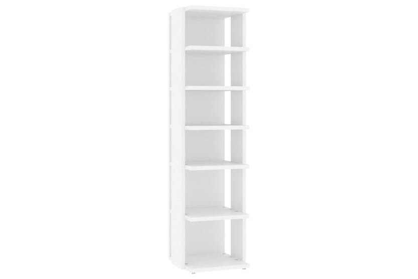 vidaXL 808486 Shoe Cabinets 2 Pcs White 27.5x27x102cm Engineered Wood vidaXL 808486 Shoe Cabinets 2 Pcs White 27.5x27x102cm Engineered Wood