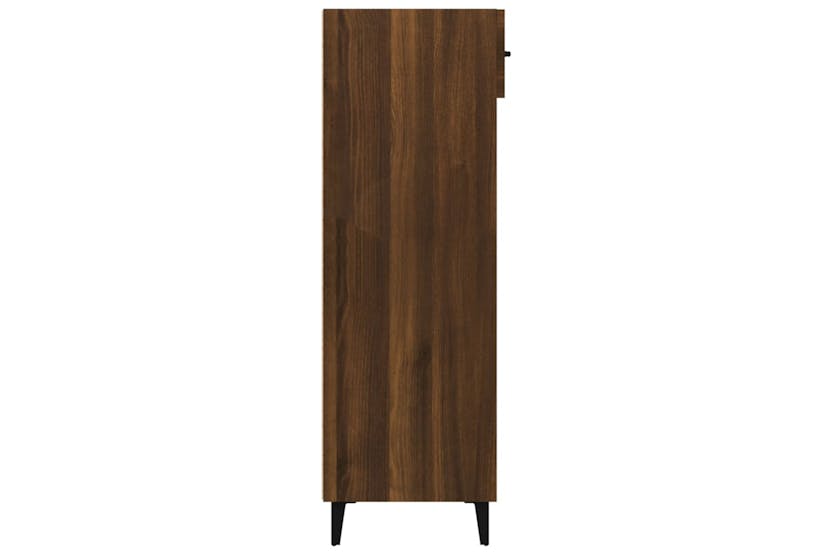 vidaXL 817560 Shoe Cabinet Brown Oak 60x35x105cm Engineered Wood vidaXL 817560 Shoe Cabinet Brown Oak 60x35x105cm Engineered Wood