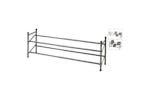 Storage Solutions 442519 Storage Solutions Shoe Rack With 2 Levels (61.5-115)x23x38 Cm Storage Solutions 442519 Storage Solutions Shoe Rack With 2 Levels (61.5-115)x23x38 Cm