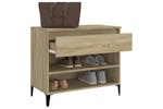 vidaXL 819767 Shoe Cabinet Sonoma Oak 70x36x60cm Engineered Wood vidaXL 819767 Shoe Cabinet Sonoma Oak 70x36x60cm Engineered Wood