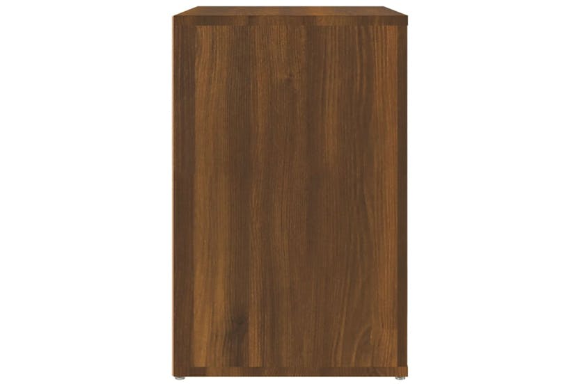 vidaXL 816751 Shoe Cabinet Brown Oak 130x35x54cm Engineered Wood vidaXL 816751 Shoe Cabinet Brown Oak 130x35x54cm Engineered Wood