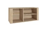 vidaXL 816923 Shoe Cabinet Sonoma Oak 100x35x45cm Engineered Wood vidaXL 816923 Shoe Cabinet Sonoma Oak 100x35x45cm Engineered Wood