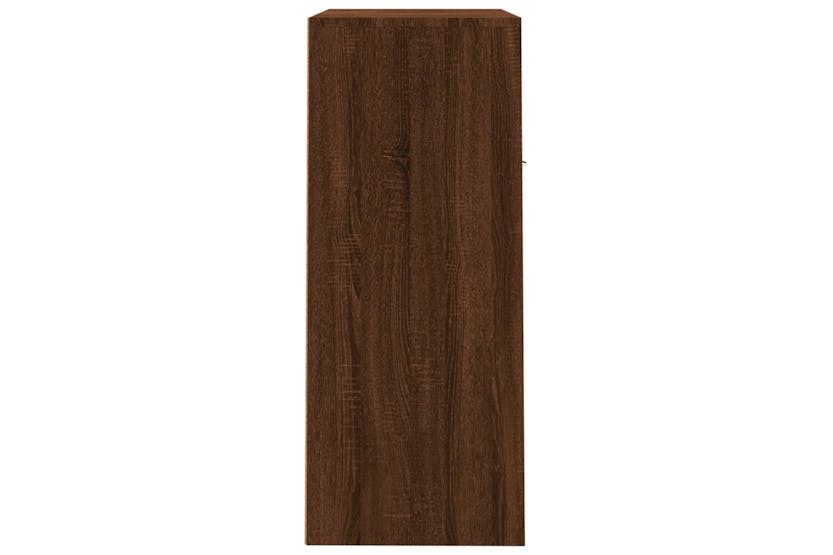 vidaXL 815419 Shoe Cabinet Brown Oak 60x35x84cm Engineered Wood vidaXL 815419 Shoe Cabinet Brown Oak 60x35x84cm Engineered Wood