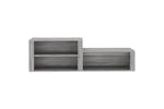 vidaXL 816918 Shoe Cabinet Grey Sonoma 150x35x45cm Engineered Wood vidaXL 816918 Shoe Cabinet Grey Sonoma 150x35x45cm Engineered Wood