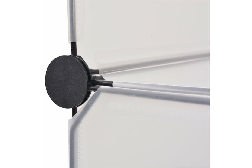 vidaXL 244921 Interlocking Shoe Organiser With 12 Compartments White vidaXL 244921 Interlocking Shoe Organiser With 12 Compartments White