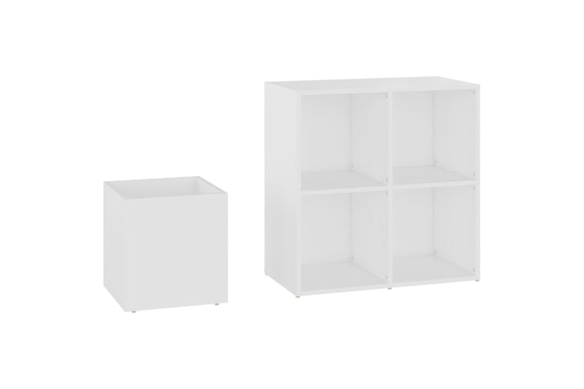 vidaXL 808251 Hall Shoe Cabinet White 105x35.5x70cm Engineered Wood vidaXL 808251 Hall Shoe Cabinet White 105x35.5x70cm Engineered Wood