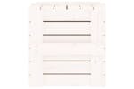 vidaXL 824994 Storage Box White 58x40.5x42cm Solid Wood Pine vidaXL 824994 Storage Box White 58x40.5x42cm Solid Wood Pine