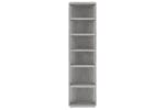 vidaXL 808494 Shoe Cabinets 2 Pcs Concrete Grey 27.5x27x102cm vidaXL 808494 Shoe Cabinets 2 Pcs Concrete Grey 27.5x27x102cm