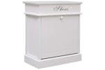 vidaXL 284085 Shoe Cabinet White 50x28x58cm Paulownia Wood vidaXL 284085 Shoe Cabinet White 50x28x58cm Paulownia Wood