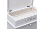 vidaXL 284085 Shoe Cabinet White 50x28x58cm Paulownia Wood vidaXL 284085 Shoe Cabinet White 50x28x58cm Paulownia Wood