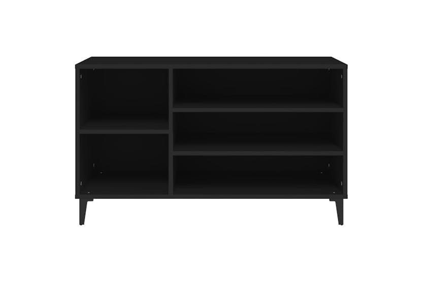 vidaXL 819749 Shoe Cabinet Black 102x36x60cm Engineered Wood vidaXL 819749 Shoe Cabinet Black 102x36x60cm Engineered Wood