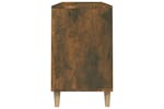 vidaXL 819745 Shoe Cabinet Smoked Oak 102x36x60cm Engineered Wood vidaXL 819745 Shoe Cabinet Smoked Oak 102x36x60cm Engineered Wood