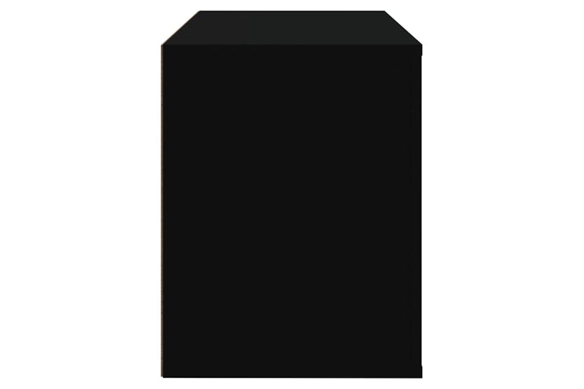 vidaXL 816753 Shoe Cabinet Black 80x35x45cm Engineered Wood vidaXL 816753 Shoe Cabinet Black 80x35x45cm Engineered Wood