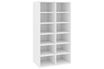vidaXL 800396 Shoe Rack White 54x34x100.5cm Engineered Wood vidaXL 800396 Shoe Rack White 54x34x100.5cm Engineered Wood