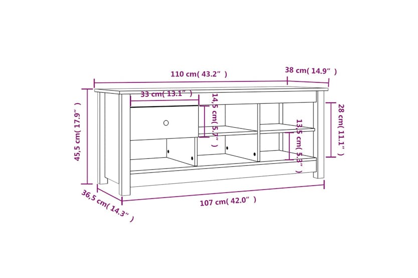 vidaXL 814595 Shoe Cabinet White 110x38x45.5cm Solid Wood Pine vidaXL 814595 Shoe Cabinet White 110x38x45.5cm Solid Wood Pine