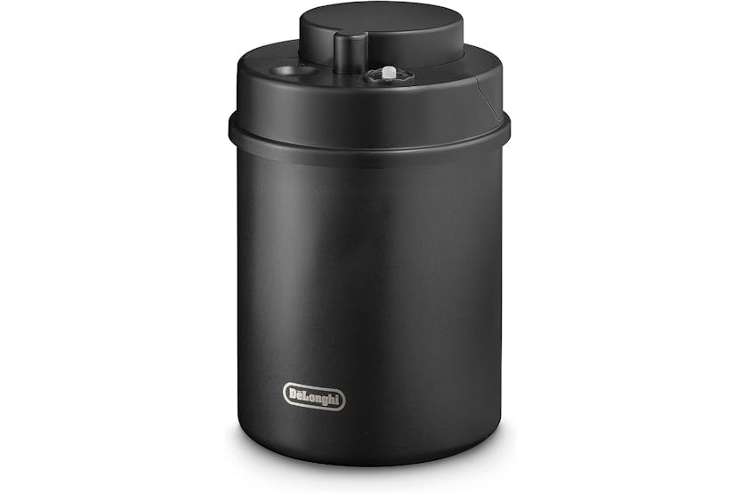 De'Longhi Coffee Bean Vacuum Canister 500g | DLSC071 | Black De'Longhi Coffee Bean Vacuum Canister 500g | DLSC071 | Black