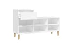 vidaXL 821204 Shoe Cabinet White 102x36x60cm Engineered Wood vidaXL 821204 Shoe Cabinet White 102x36x60cm Engineered Wood