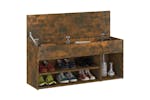 vidaXL 816056 Shoe Bench Smoked Oak 105x30x45cm Engineered Wood vidaXL 816056 Shoe Bench Smoked Oak 105x30x45cm Engineered Wood
