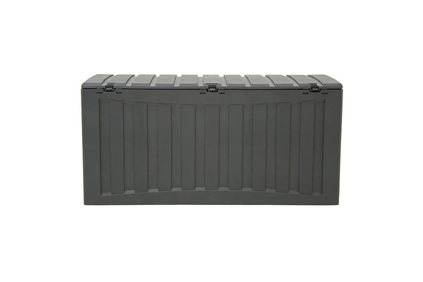 vidaXL 153887 Storage Box Black 118x53x57cm Polypropylene vidaXL 153887 Storage Box Black 118x53x57cm Polypropylene