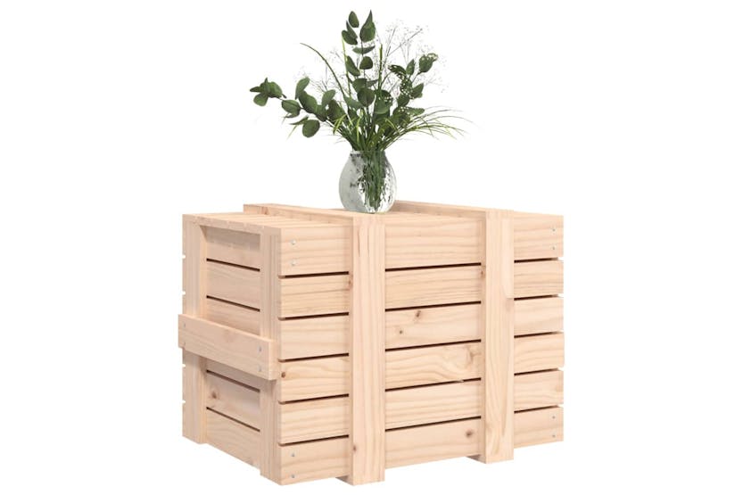 vidaXL 824993 Storage Box 58x40.5x42cm Solid Wood Pine vidaXL 824993 Storage Box 58x40.5x42cm Solid Wood Pine
