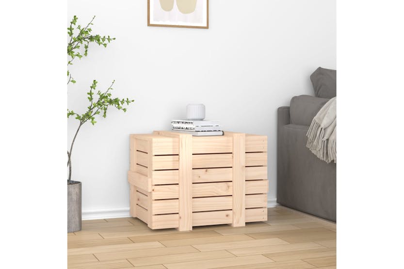 vidaXL 824993 Storage Box 58x40.5x42cm Solid Wood Pine vidaXL 824993 Storage Box 58x40.5x42cm Solid Wood Pine