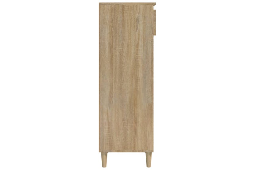 vidaXL 819775 Shoe Cabinet Sonoma Oak 40x36x105cm Engineered Wood vidaXL 819775 Shoe Cabinet Sonoma Oak 40x36x105cm Engineered Wood