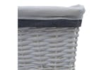 vidaXL 286976 3 Piece Nesting Basket Set White Willow vidaXL 286976 3 Piece Nesting Basket Set White Willow
