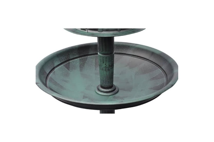 vidaXL 40537 Bird Bath/ Feeder With Solar Light vidaXL 40537 Bird Bath/ Feeder With Solar Light