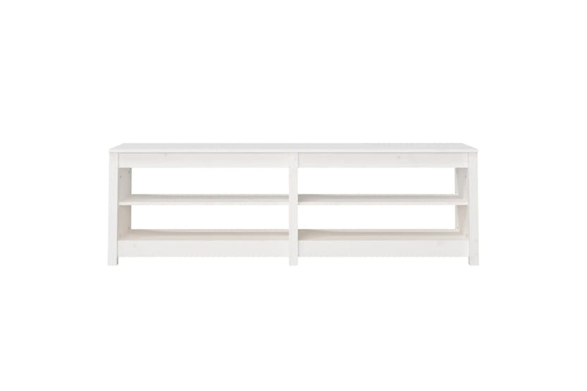 vidaXL 821725 Shoe Bench White 160x36.5x50cm Solid Wood Pine vidaXL 821725 Shoe Bench White 160x36.5x50cm Solid Wood Pine
