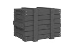 vidaXL 824995 Storage Box Grey 58x40.5x42cm Solid Wood Pine vidaXL 824995 Storage Box Grey 58x40.5x42cm Solid Wood Pine