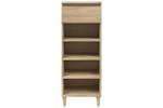 vidaXL 819775 Shoe Cabinet Sonoma Oak 40x36x105cm Engineered Wood vidaXL 819775 Shoe Cabinet Sonoma Oak 40x36x105cm Engineered Wood
