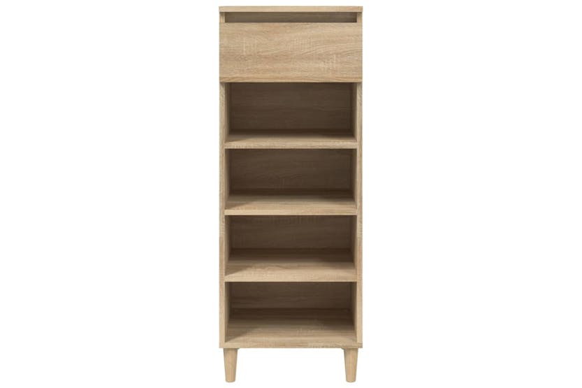 vidaXL 819775 Shoe Cabinet Sonoma Oak 40x36x105cm Engineered Wood vidaXL 819775 Shoe Cabinet Sonoma Oak 40x36x105cm Engineered Wood