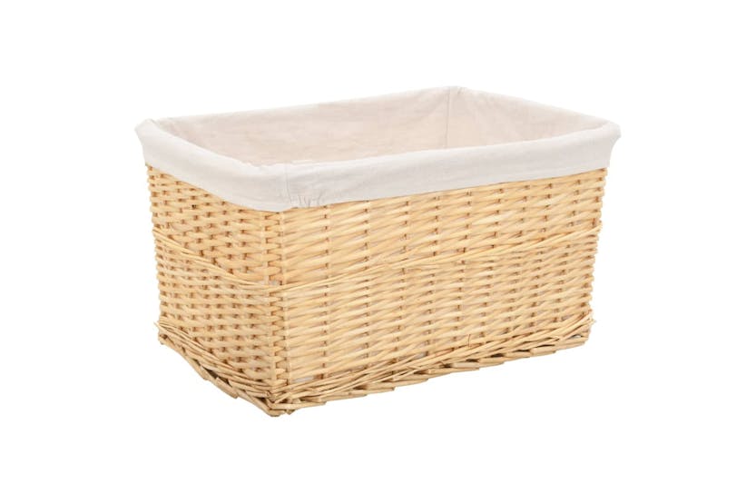 vidaXL 170779 6 Piece Nesting Basket Set Natural Willow vidaXL 170779 6 Piece Nesting Basket Set Natural Willow