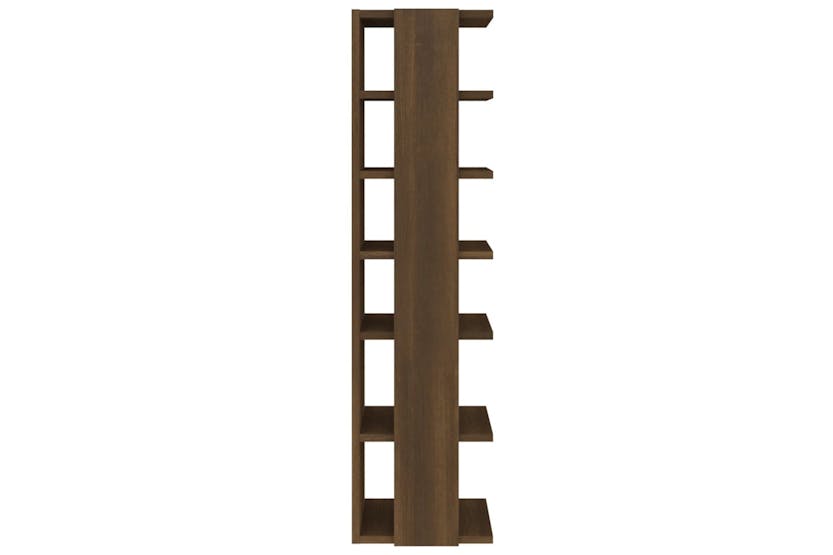 vidaXL 815977 Shoe Racks 2 Pcs Brown Oak 27.5x27x102cm Engineered Wood vidaXL 815977 Shoe Racks 2 Pcs Brown Oak 27.5x27x102cm Engineered Wood