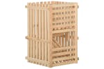 vidaXL 327329 Potato Box 50x50x80cm Solid Pinewood vidaXL 327329 Potato Box 50x50x80cm Solid Pinewood