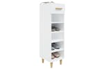 vidaXL 812798 Shoe Cabinet White 30x35x105cm Engineered Wood vidaXL 812798 Shoe Cabinet White 30x35x105cm Engineered Wood