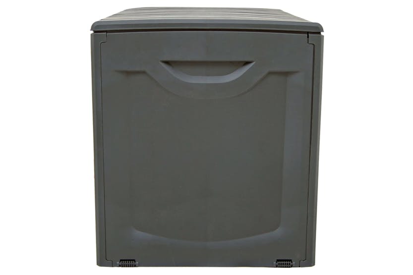 vidaXL 153887 Storage Box Black 118x53x57cm Polypropylene vidaXL 153887 Storage Box Black 118x53x57cm Polypropylene