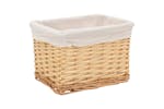 vidaXL 170779 6 Piece Nesting Basket Set Natural Willow vidaXL 170779 6 Piece Nesting Basket Set Natural Willow