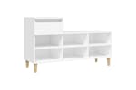 vidaXL 821204 Shoe Cabinet White 102x36x60cm Engineered Wood vidaXL 821204 Shoe Cabinet White 102x36x60cm Engineered Wood