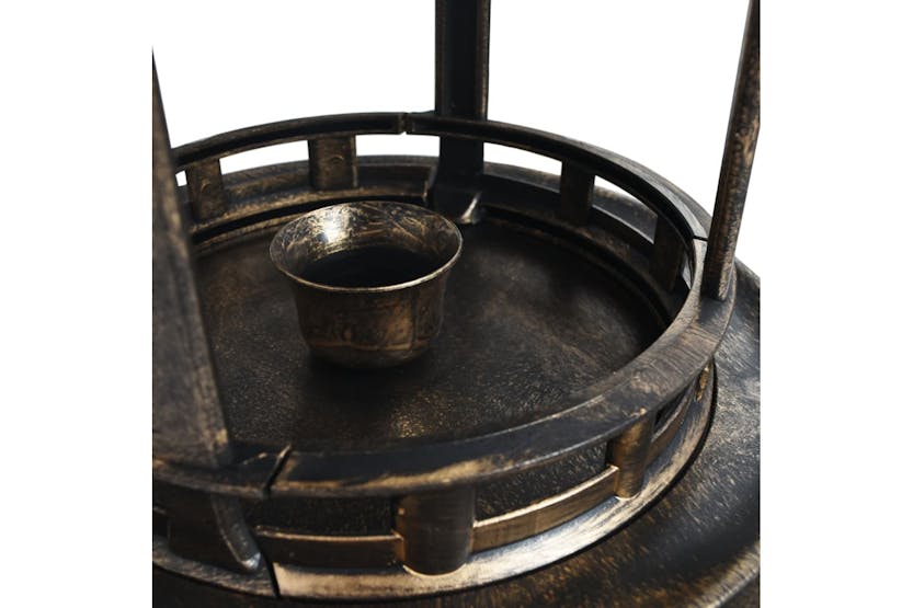 vidaXL 48221 Decorative Birdbath With Solar Powered Led Lights Plastic vidaXL 48221 Decorative Birdbath With Solar Powered Led Lights Plastic