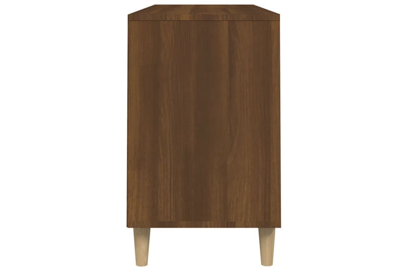 vidaXL 819747 Shoe Cabinet Brown Oak 102x36x60cm Engineered Wood vidaXL 819747 Shoe Cabinet Brown Oak 102x36x60cm Engineered Wood