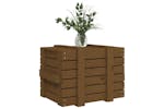vidaXL 824996 Storage Box Honey Brown 58x40.5x42cm Solid Wood Pine vidaXL 824996 Storage Box Honey Brown 58x40.5x42cm Solid Wood Pine
