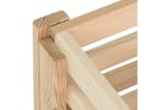 vidaXL 327328 Potato Box 60x40x50cm Solid Pinewood vidaXL 327328 Potato Box 60x40x50cm Solid Pinewood
