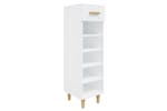 vidaXL 812798 Shoe Cabinet White 30x35x105cm Engineered Wood vidaXL 812798 Shoe Cabinet White 30x35x105cm Engineered Wood
