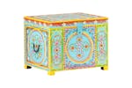 vidaXL 323540 Hand Painted Storage Box 50x40x40cm Solid Mango Wood vidaXL 323540 Hand Painted Storage Box 50x40x40cm Solid Mango Wood