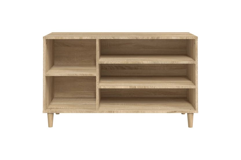 vidaXL 819743 Shoe Cabinet Sonoma Oak 102x36x60cm Engineered Wood vidaXL 819743 Shoe Cabinet Sonoma Oak 102x36x60cm Engineered Wood