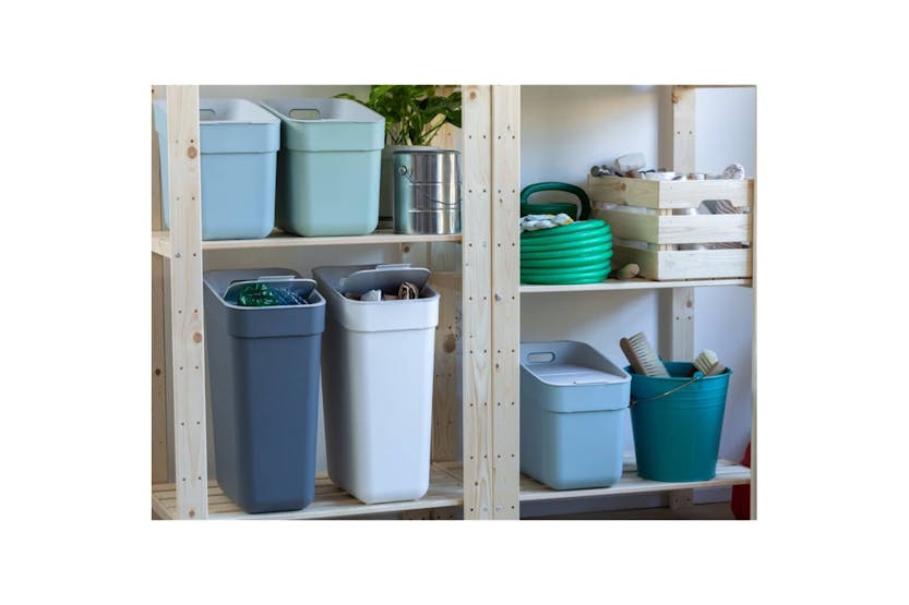 Curver 443850 Trash Can Ready To Collect 30l Dark Grey Curver 443850 Trash Can Ready To Collect 30l Dark Grey